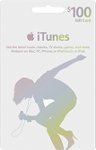 Front Large. Apple® - iTunes $100 Gift Card.