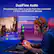 DualFlow Audio: Simultaneously listen to audio from two connected 2.4 GHz and Bluetooth devices. Seamlessly pick up a phone call with just a press of a button on the earcup.