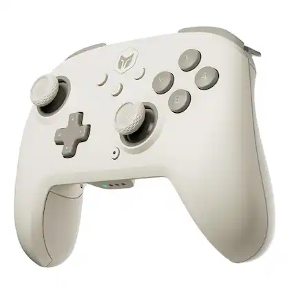 Front. BigBig Won - BIGBIG WON CHOCO Bluetooth Wireless Controller for Switch, PC, Android and iOS - Gray - Gray.
