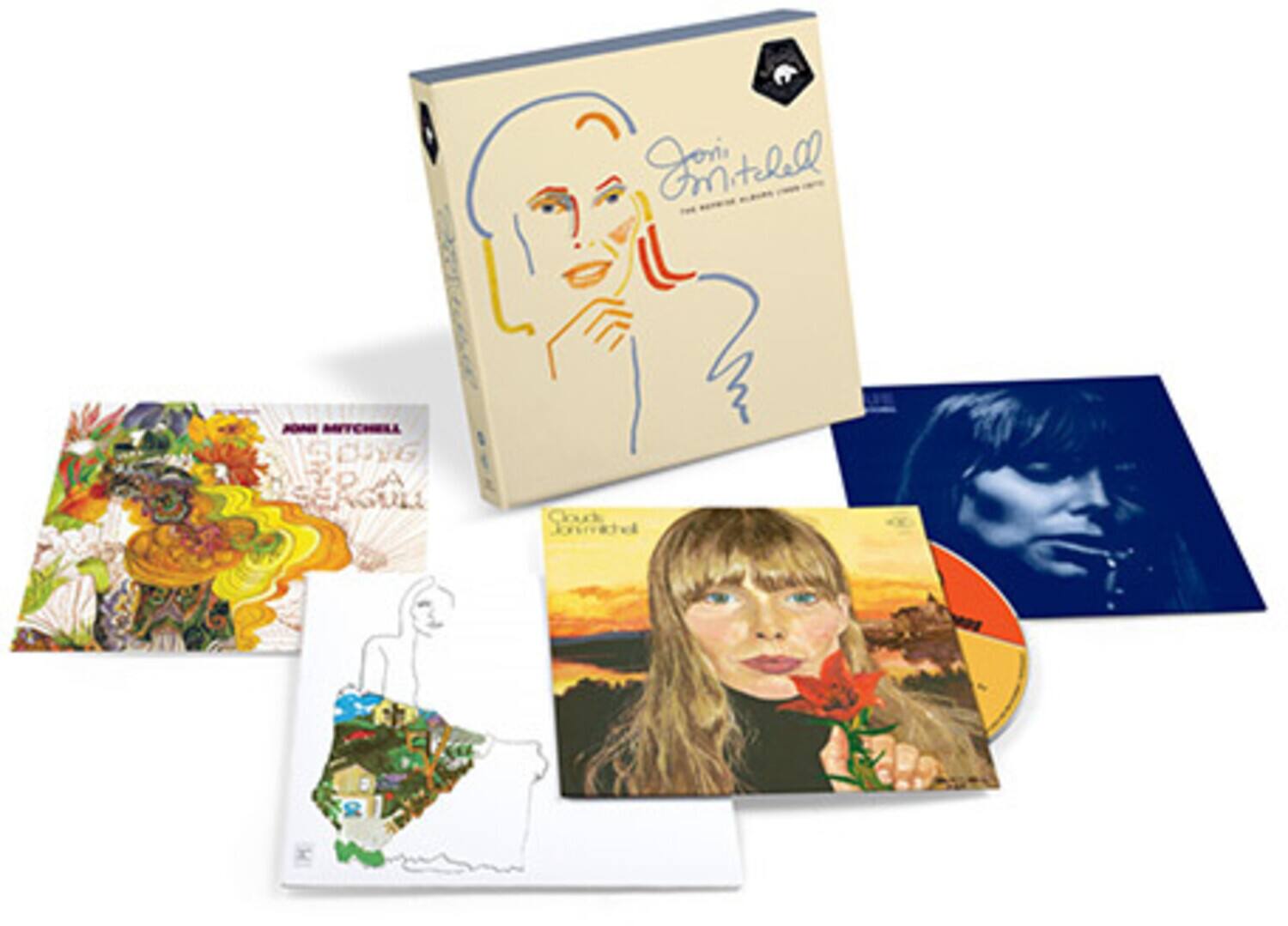 Joni Mitchell - The Reprise Albums (1968-1971)   - COMPACT DISCS [CD]