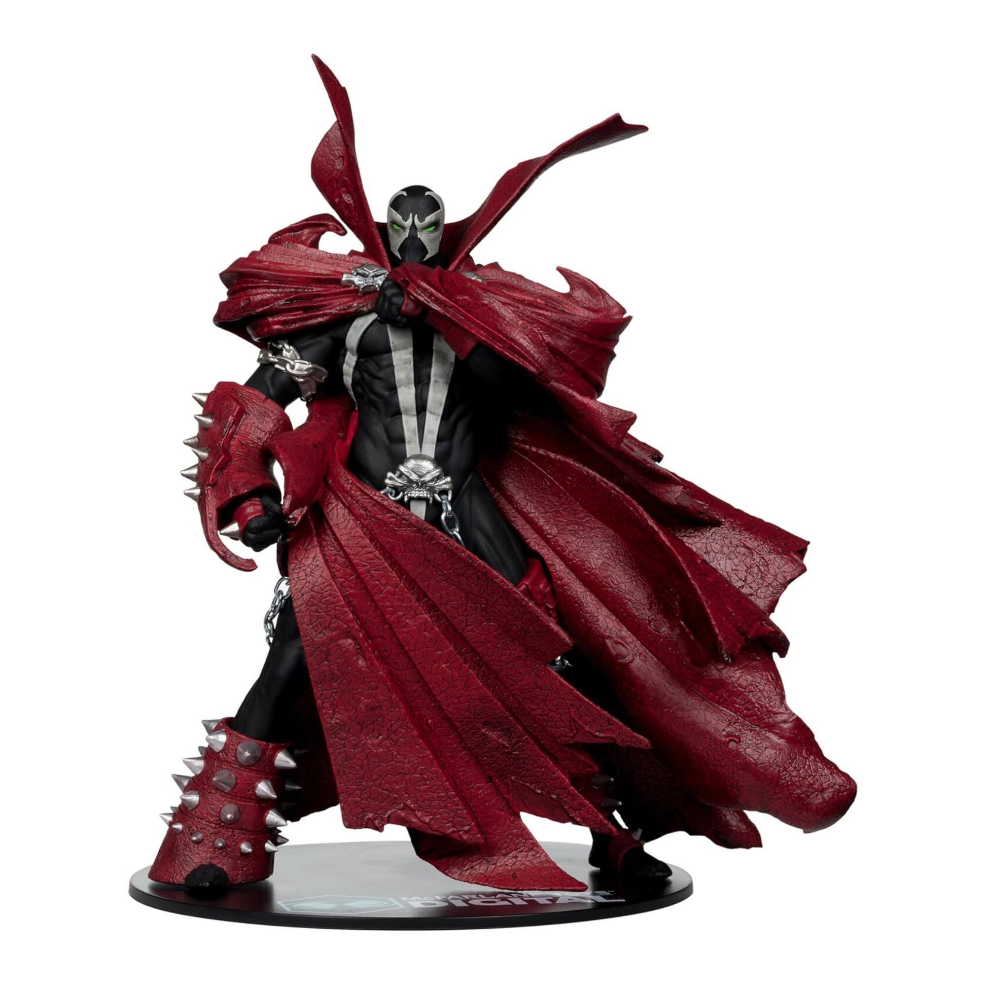 Left. McFarlane Toys - McFarlane Toys - Spawn 1:7 Scale Posed Figure with Digital Collectible.