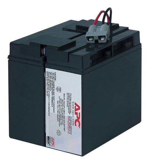 Front. APC - Replacement Battery Cartridge #7 - Black.