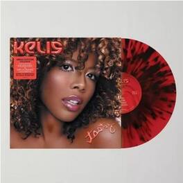 Kelis - Tasty (Translucent Ruby with Black Splatter) - VINYL LP