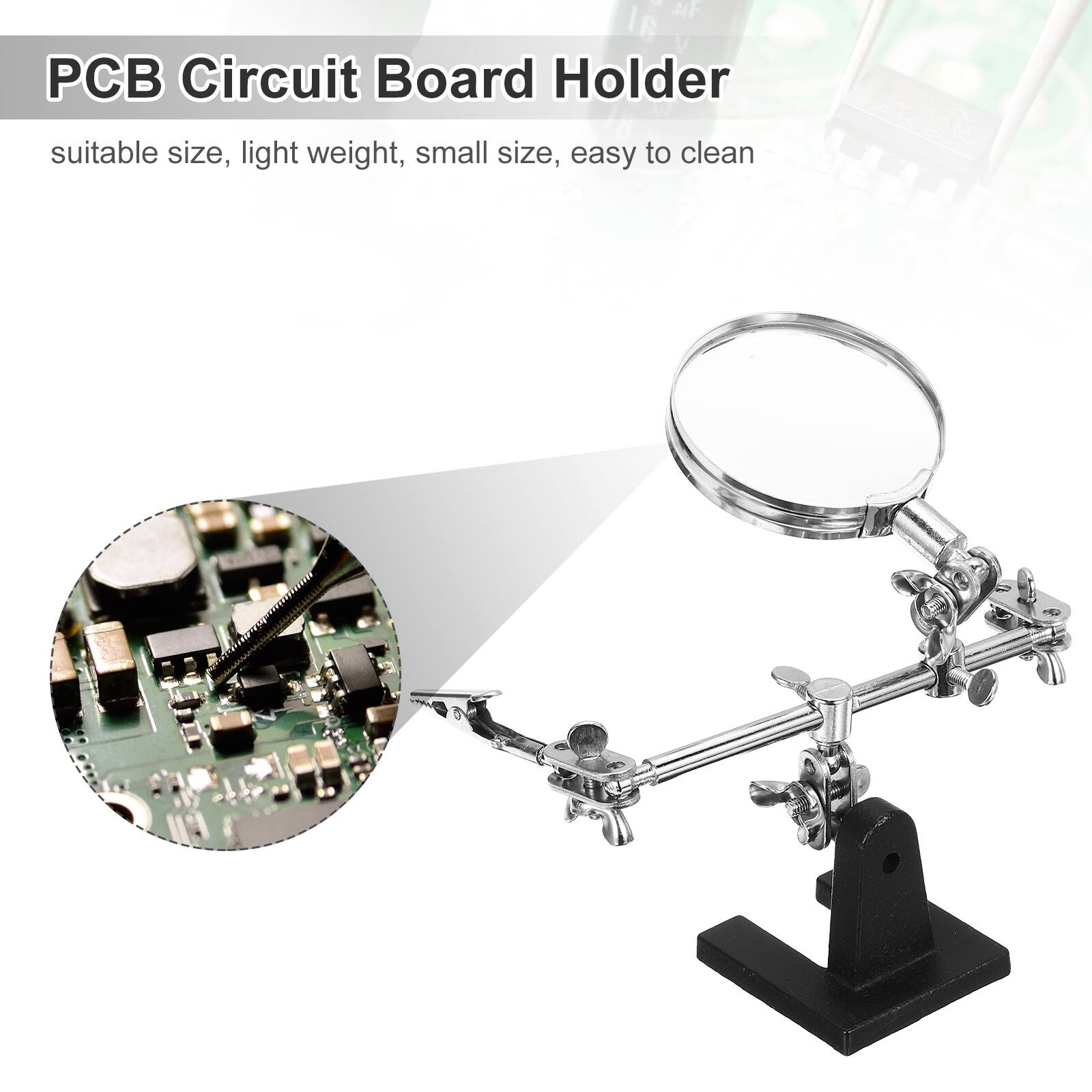PCB Circuit Board Holder

suitable size, light weight, small size, easy to clean