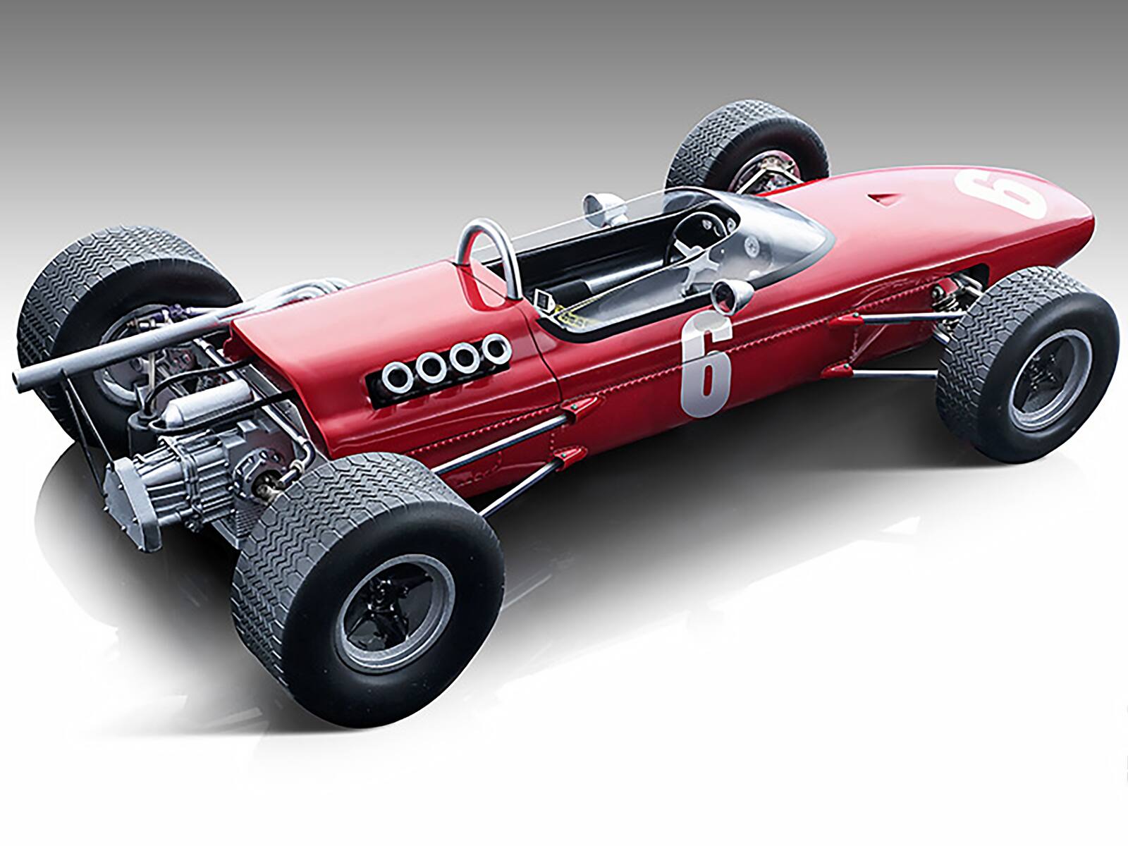 Alt View 1. Tecnomodel - McLaren M4A #6 Bruce McLaren Formula Two F2 Nurburgring GP 1967 Ltd Edition to 100 pieces 1/18 Model Car by Tecnomodel.