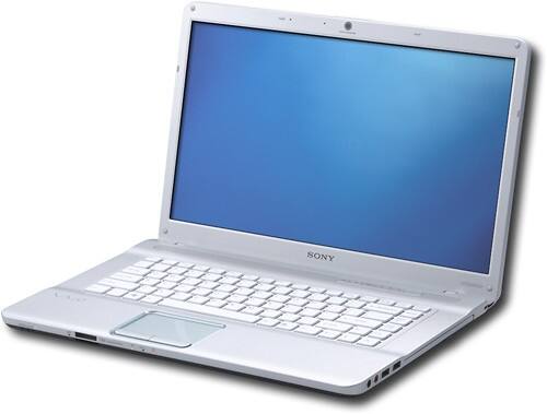 Best Buy: Sony VAIO Laptop with Intel® Core™2 Duo Processor Silver 