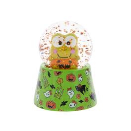 Silver Buffalo - Sanrio Keroppi Halloween Mini Light-Up Snow Globe | 3 Inches Tall - Multi-Colored