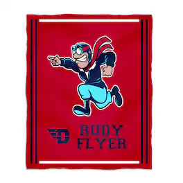 Vive La Fete - Dayton Flyers 36'' x 48'' Big Mascot Blanket - Red