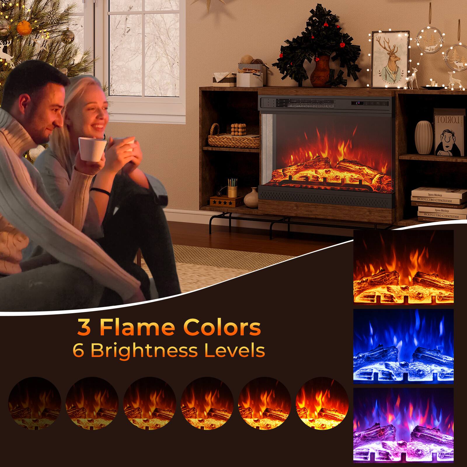 14. I LORIOT - - | -  - - SOUKCERI . SEPRE | 3 Flame Colors, 6 Brightness Levels