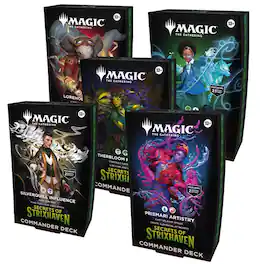 Wizards of The Coast - Magic: The Gathering Secrets of Strixhaven Commander Deck Case (SOC)