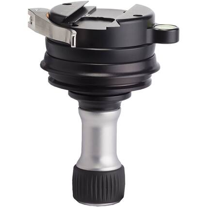 Front. Really Right Stuff - Really Right Stuff TA-3 Series 3 Versa Apex Tripod Leveling Base with Clamp & Short Handle.