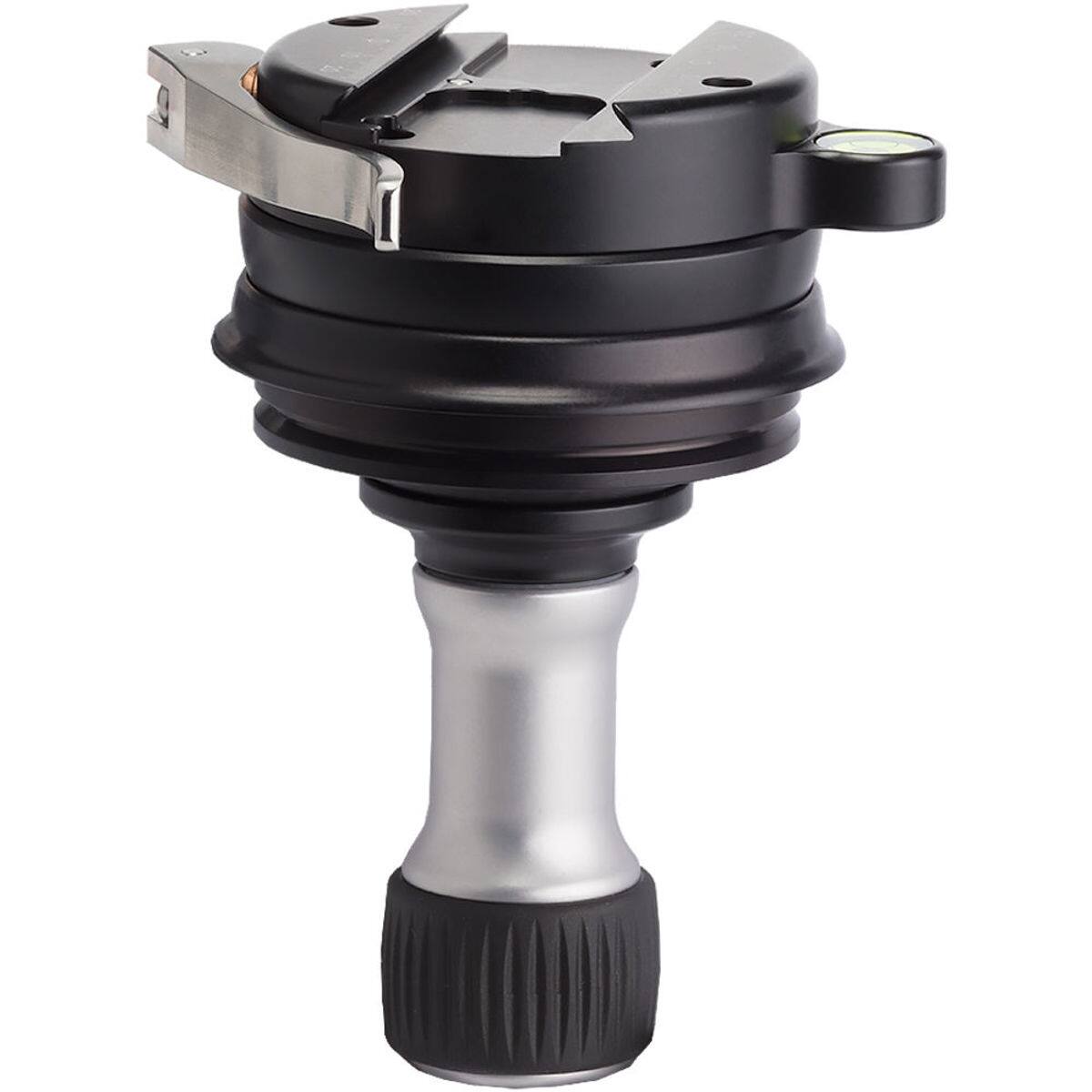 Front. Really Right Stuff - Really Right Stuff TA-3 Series 3 Versa Apex Tripod Leveling Base with Clamp & Short Handle.