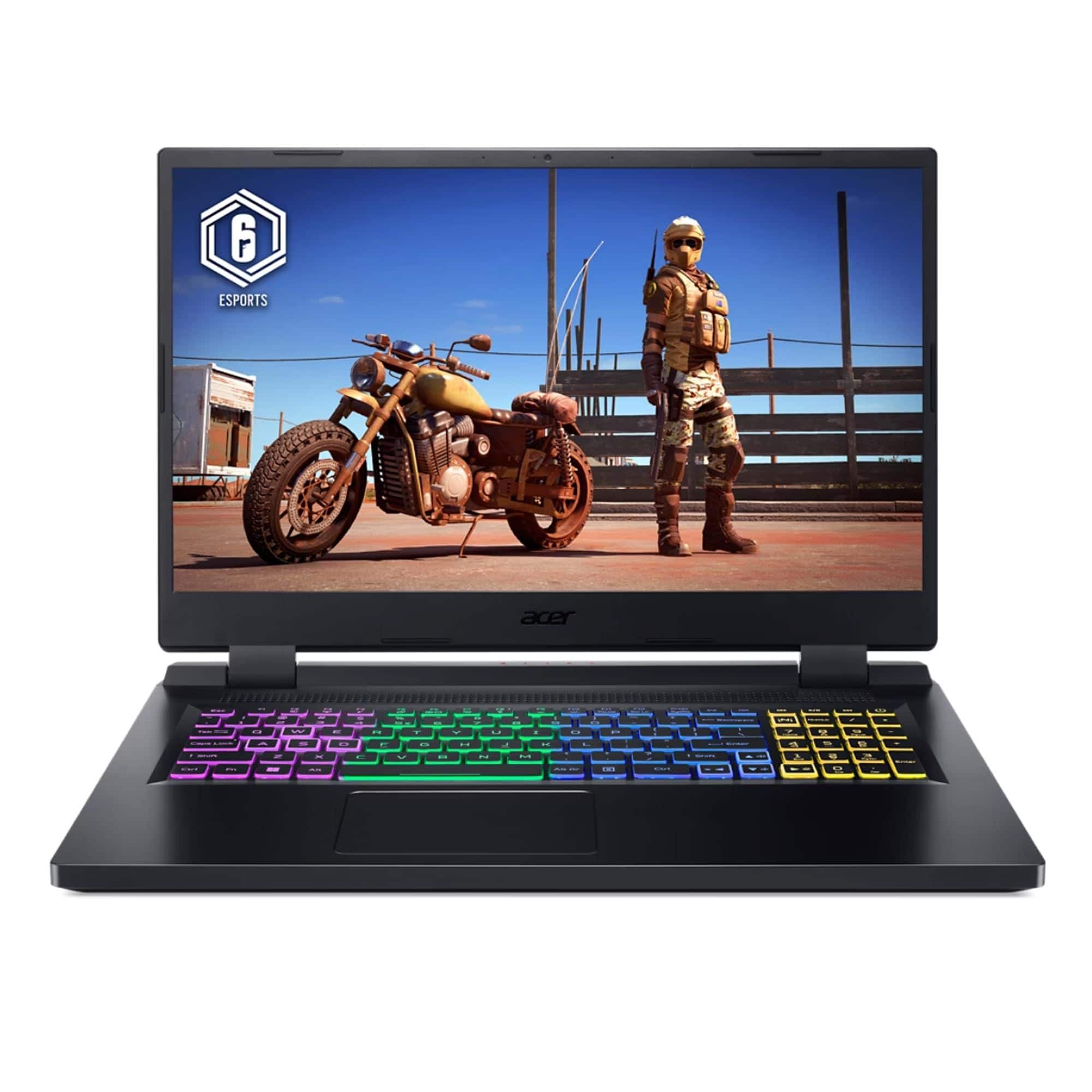 Acer - Refurbished Excellent - Refurbished Nitro 5 - 17.3" Laptop Intel Core i5-12450H 2.0GHz 8GB RAM 512GB SSD W11H - Black