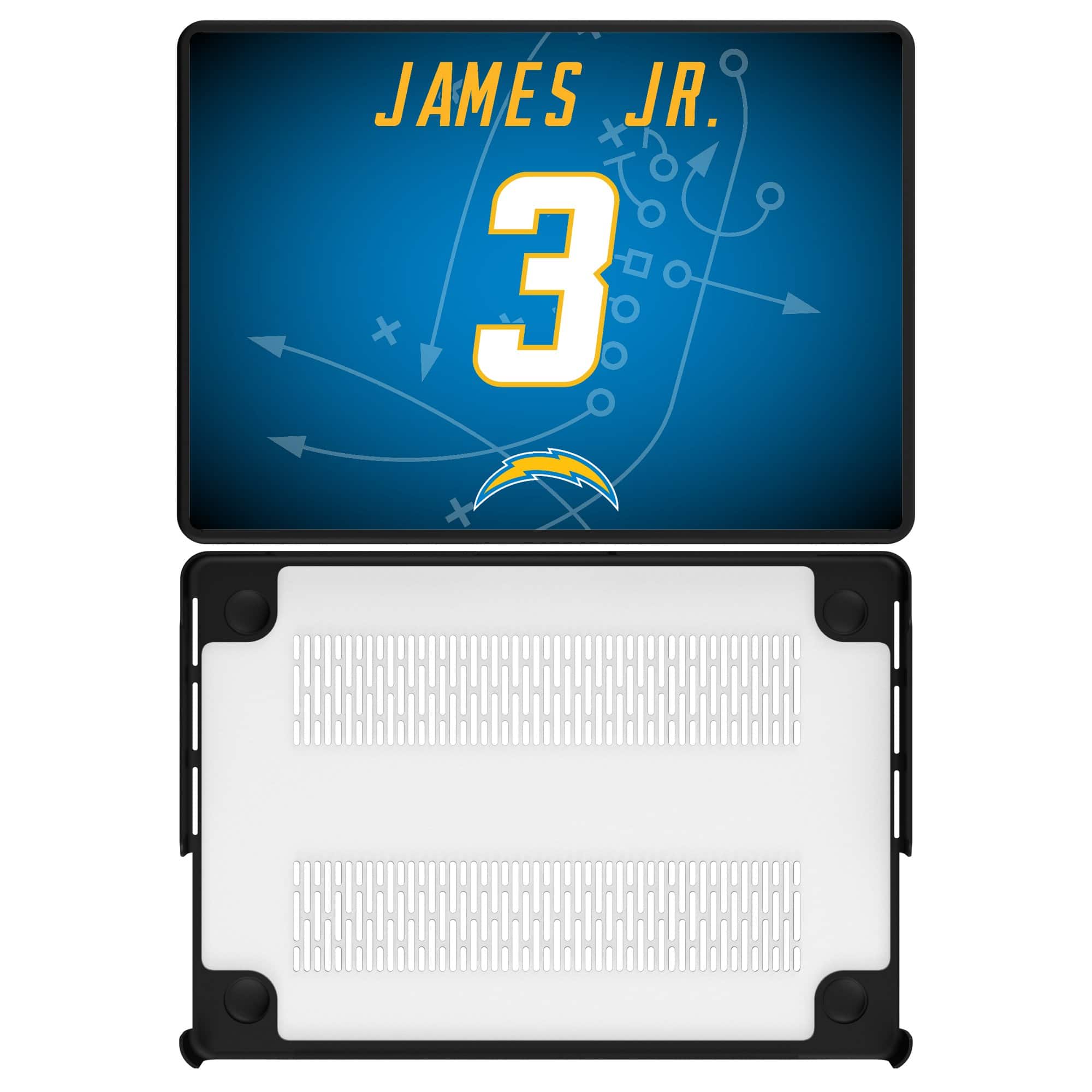 Keyscaper - Derwin James Jr. Los Angeles Chargers MacBook Case - Pro 13 in - Multicolor