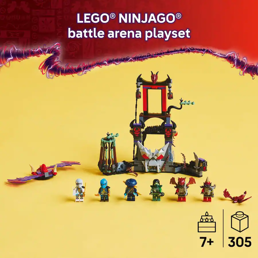 Lego Rope Bridge LEGO NINJAGO Dragonian Storm Village Toy Building Set 71841 - Best Buy