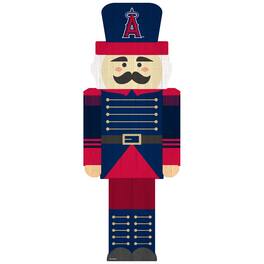 Fan Creations - Los Angeles Angels 31'' Nutcracker Leaner - Multicolor