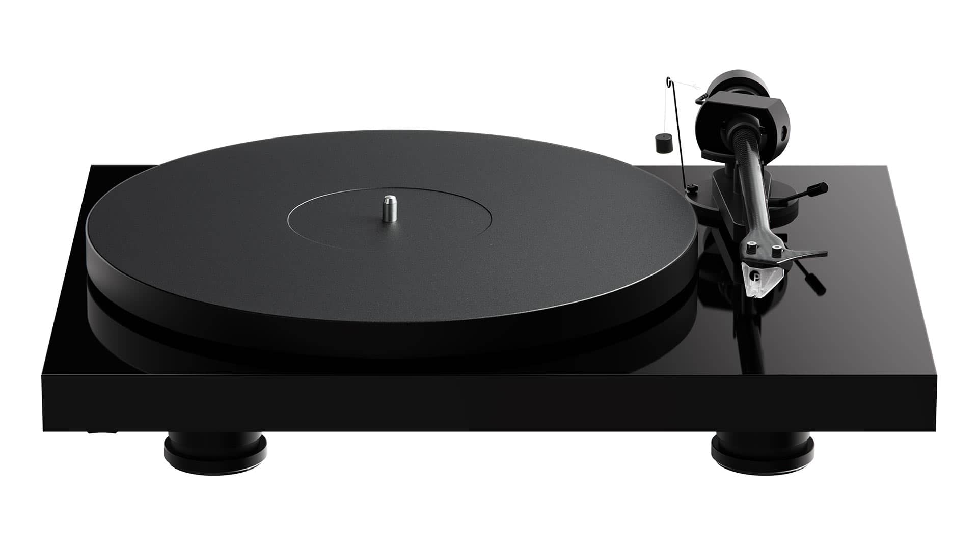 Front. Pro-Ject - DEBUT EVO 2 - High Gloss Black.