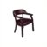 Alt View Zoom 11. Office Star Products - Office Star Traditional Guest Chair with Wrap Around Back in Oxblood - Black.