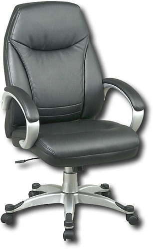 Office Star Furniture - Work Smart Faux Leather High Back Chair