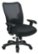 Front Zoom. Office Star Products - Ergonomic Chair with Double Air Grid Back and Mesh Seat - Black.