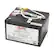 Front. APC - Replacement Battery Cartridge #5 - Black.