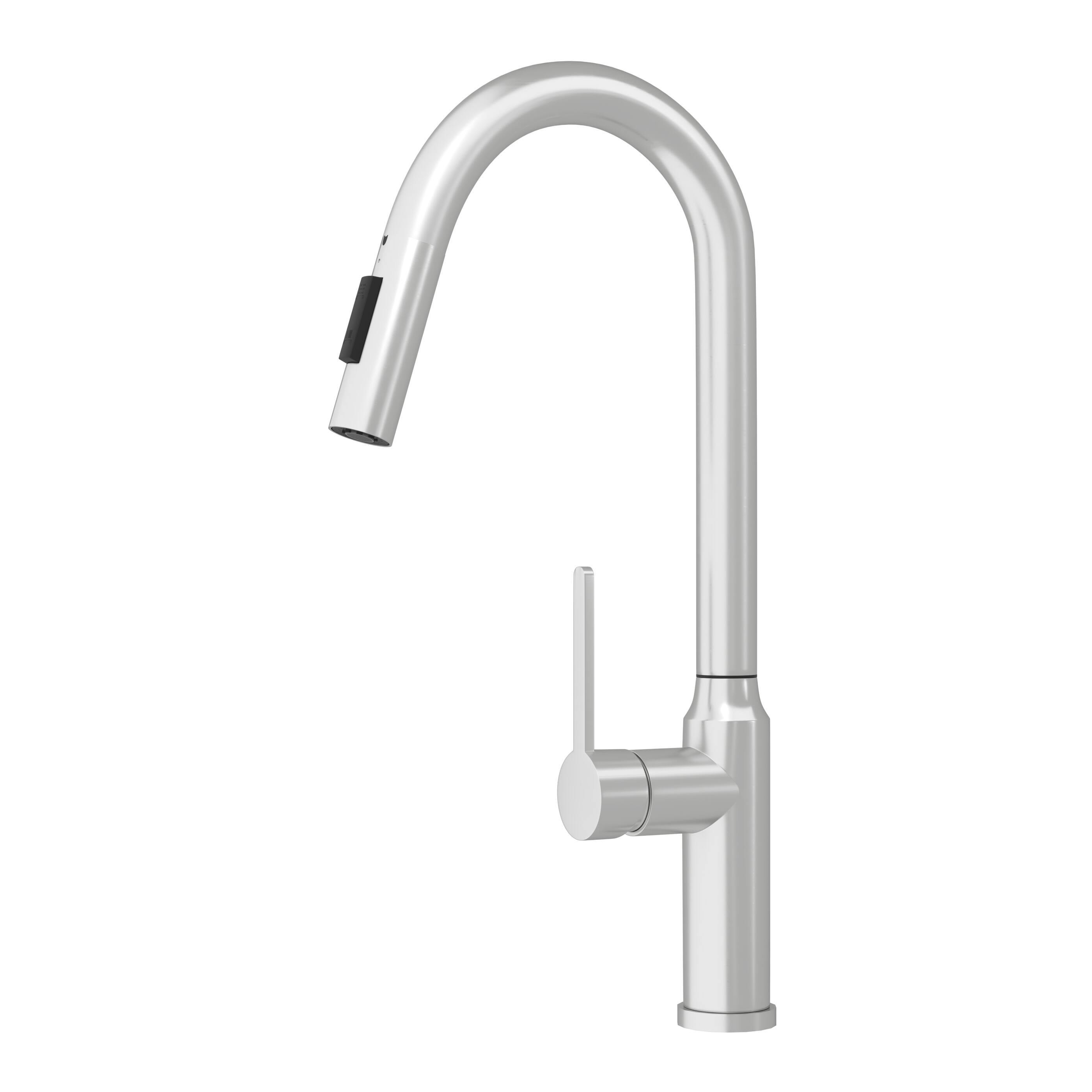 Alt View 4. Bothwa Home - Bothwa Home KF-SL023 Kitchen Faucet in Brushed Nickel Finish - Brushed Gold.