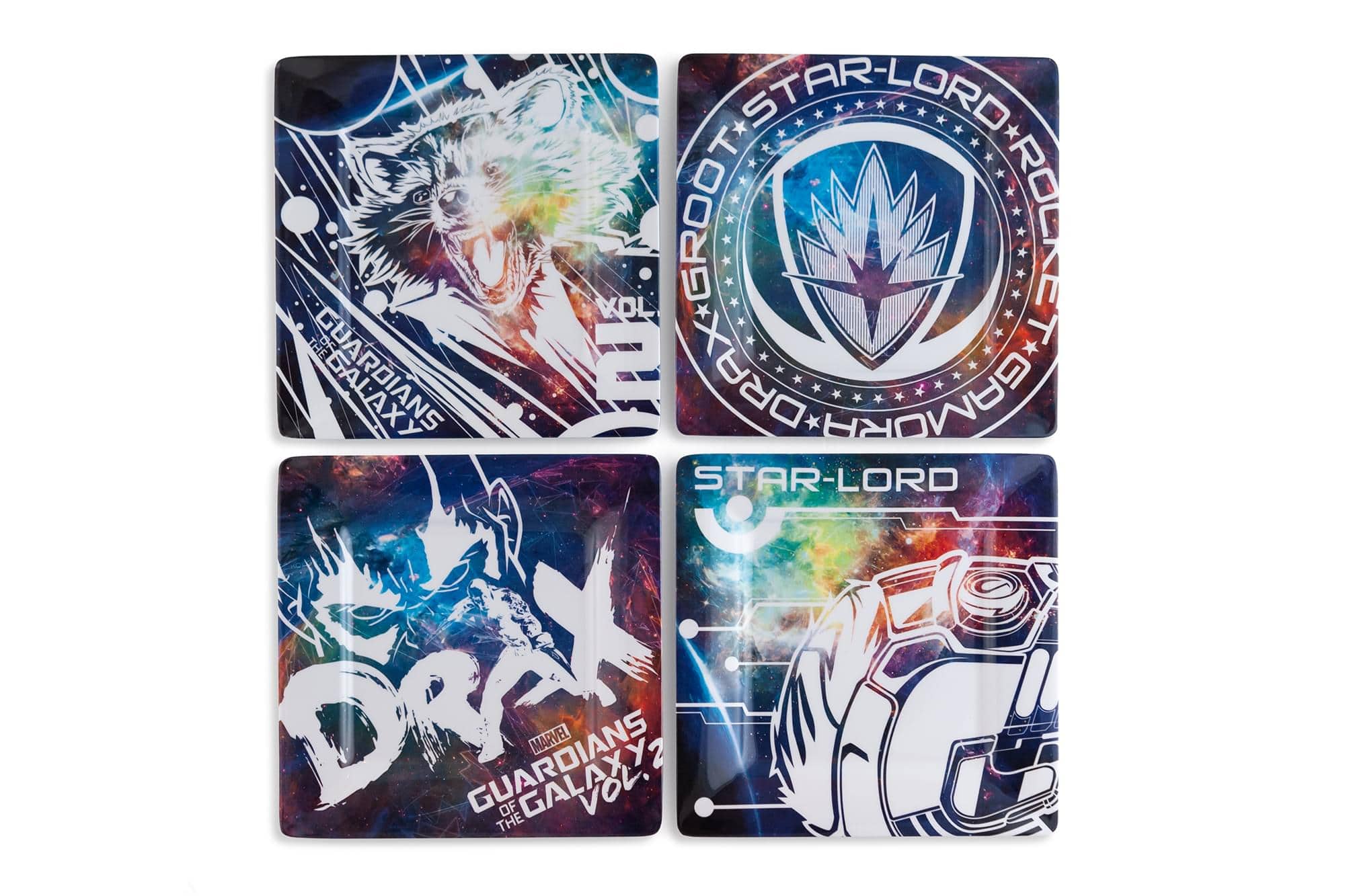 "Marvel - Guardians of the Galaxy Vol. 2 4-Pack 8"" Plastic Plates - Multi-Color" price history on PriceWatchPro