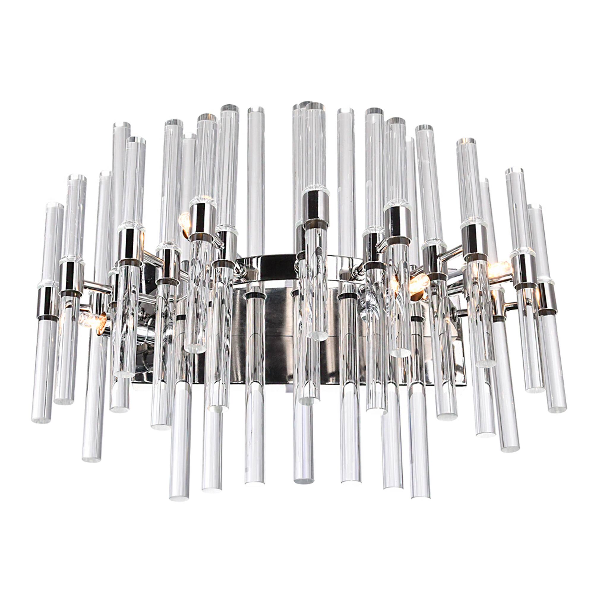 Angle. CWI Lighting - Miroir 4 Light Vanity Light With Polished Nickel Finish - Polished Nickel.