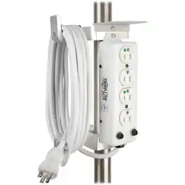 Eaton Tripp Lite Series Mounting Clamp for Medical-Grade Power Strips - White