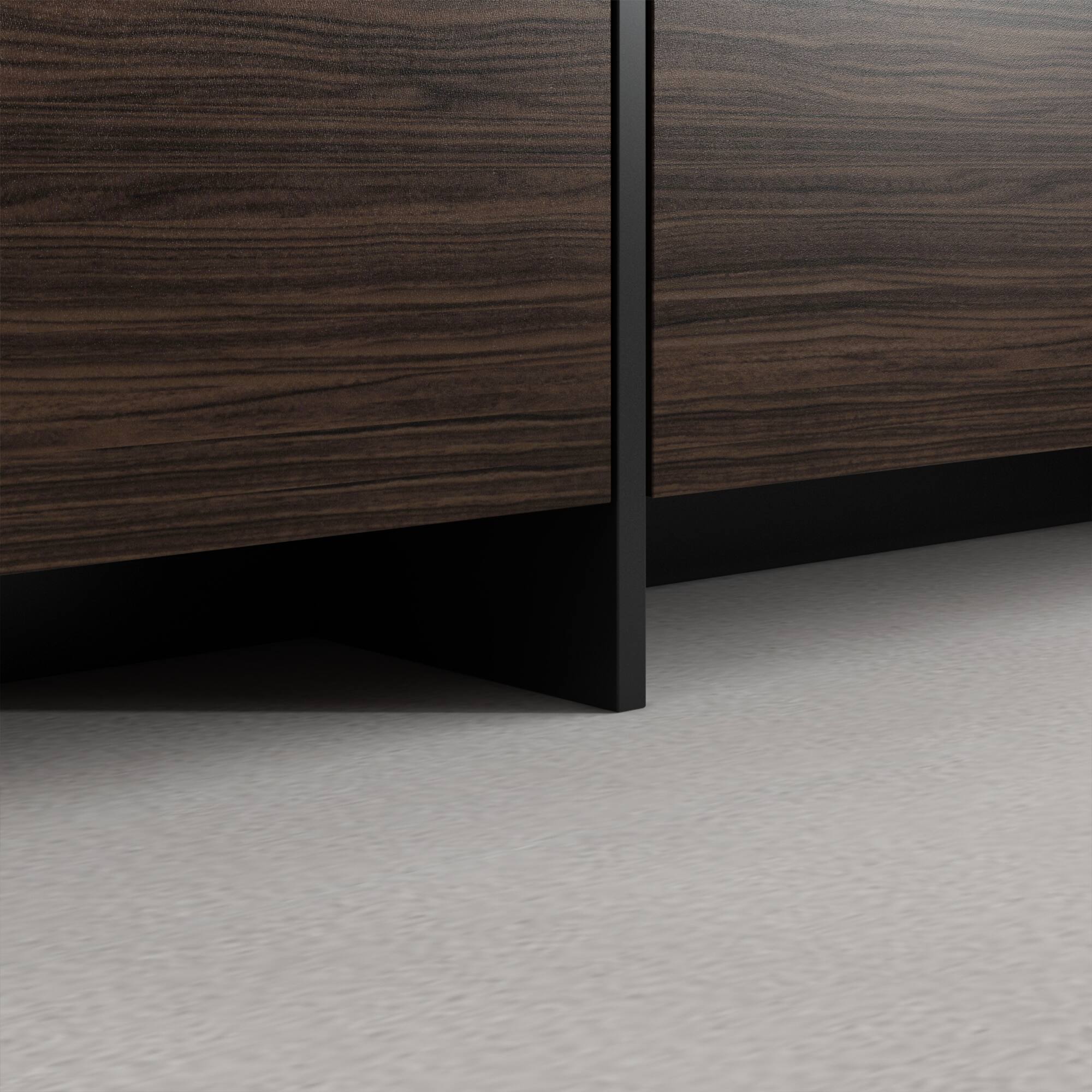 Alt View 1. Famapy - Famapy Modern TV Stand, UP to 80" Spacious Storage Media Console for Living Room - Brown.