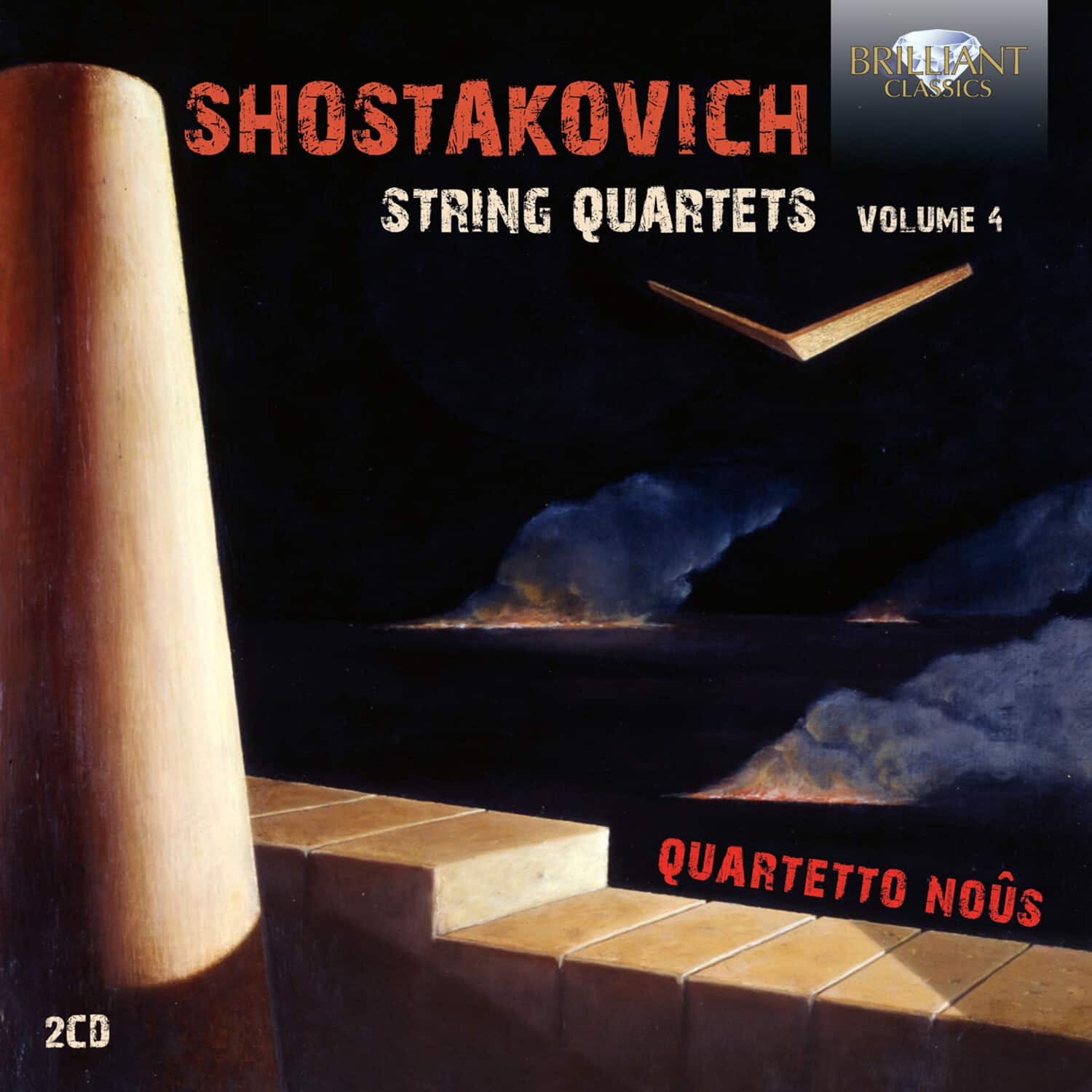 Quartetto Nous - Shostakovich: String Quartets, Vol. 4 - COMPACT DISCS