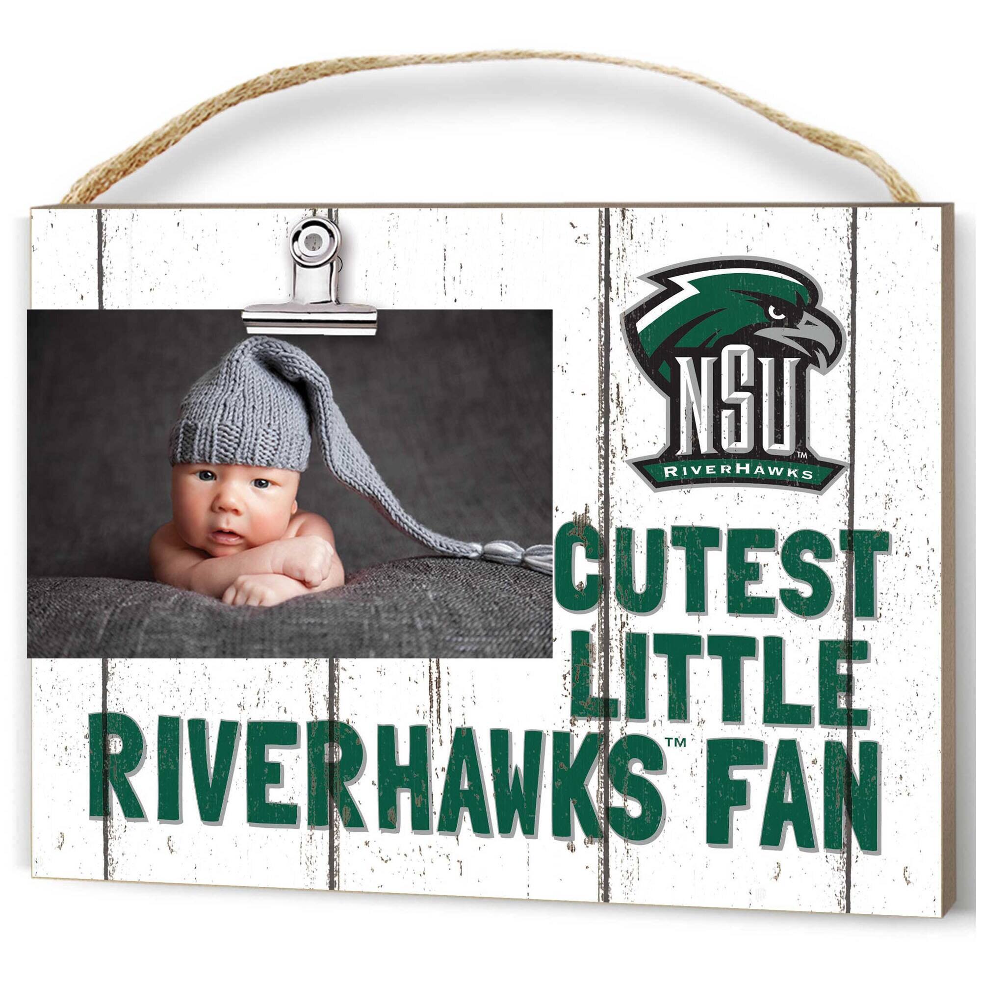 Northeastern State Riverhawks 8'' x 10'' Cutest Little Weathered Logo Clip Photo Frame