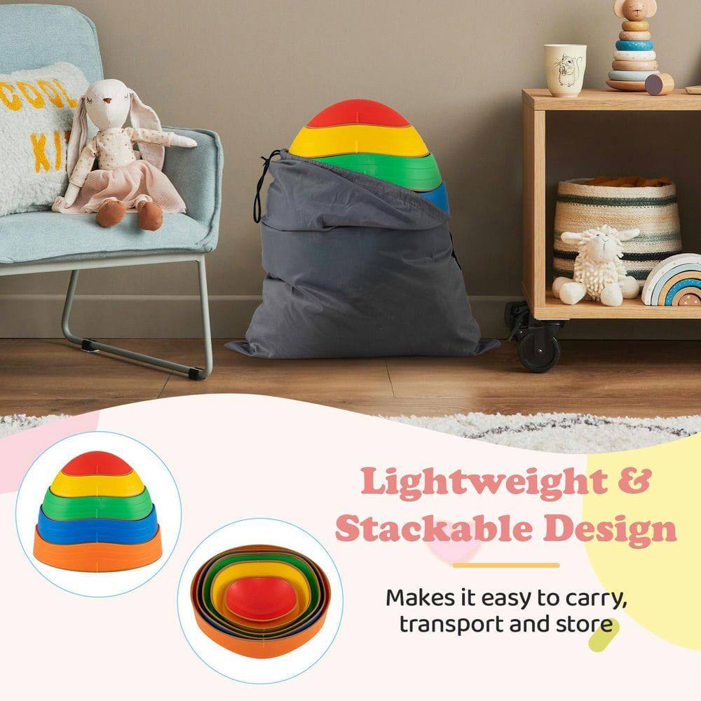 Lightweight & Stackable Design  
Makes it easy to carry, transport and store