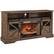 Front. Mondawe - 60" Electric Fireplace Entertainment Center With Door Sensor - Brown.