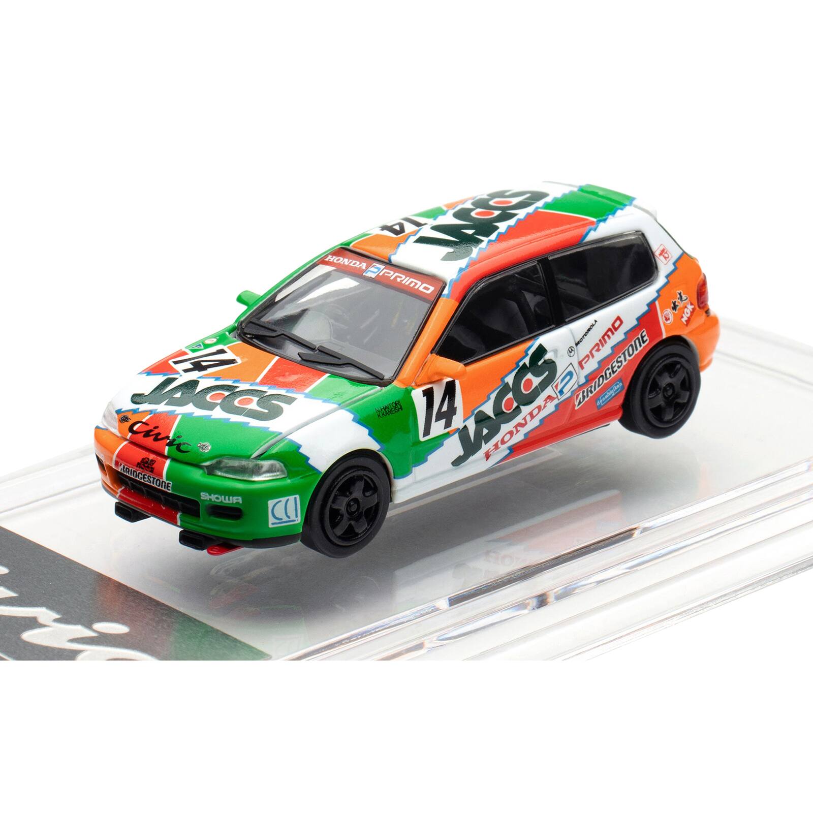 HONDA 14 IS PRIMO 7 NOK! PRIMO 1A BRIDGESTONE JACCS 14 LLACCS HONDA Civic g SHOWR CCI