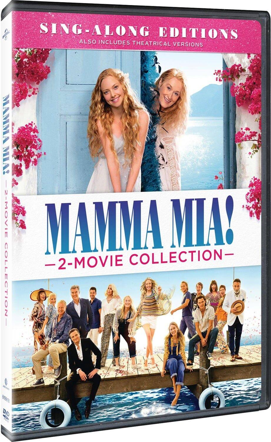 Angle. Mamma Mia!: 2-movie Collection (Normal (Sing-Along Edition)) [DVD].