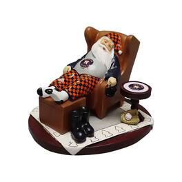The Memory Company - Houston Astros Resting Santa Figurine - Navy