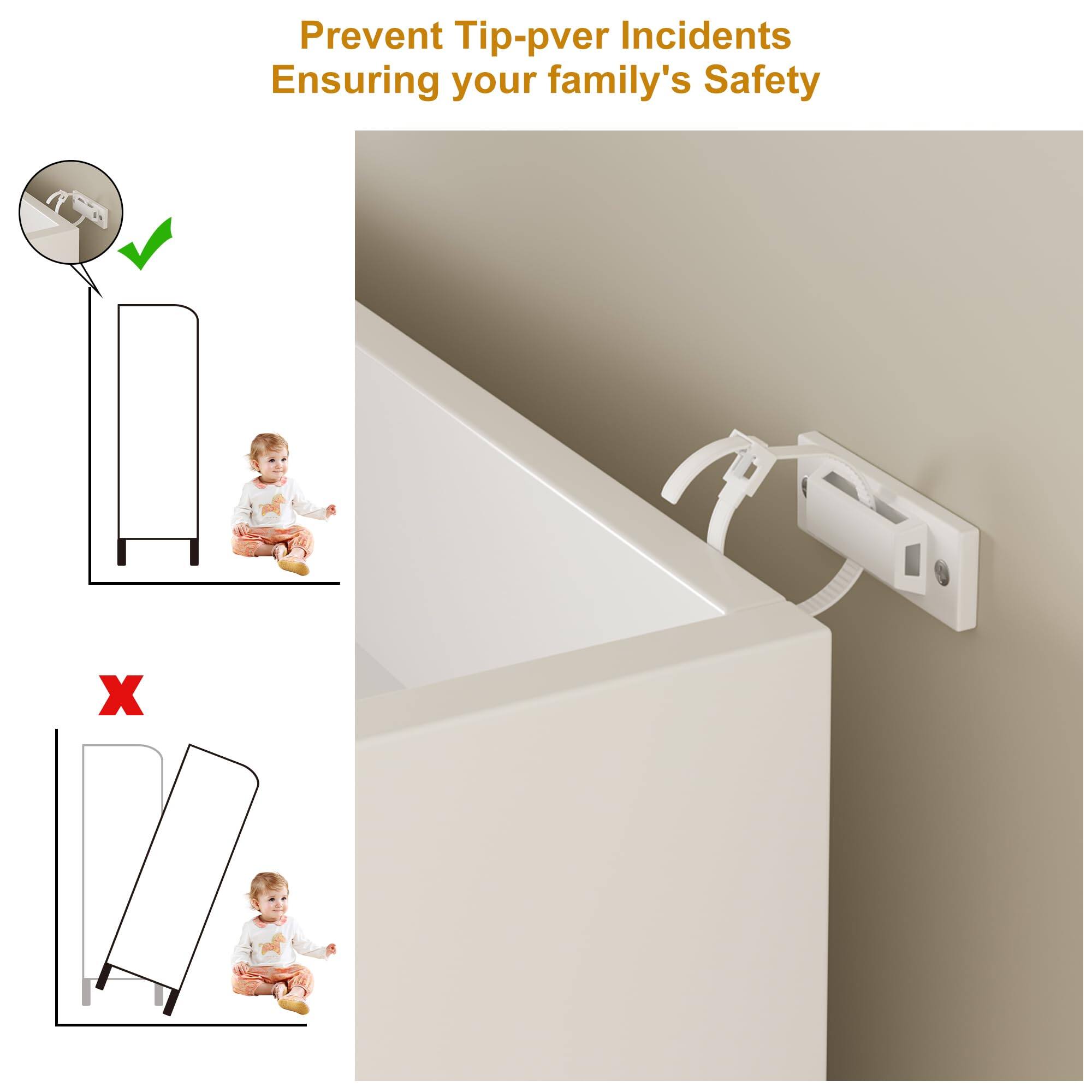 Prevent Tip-over Incidents  
Ensuring your family's Safety