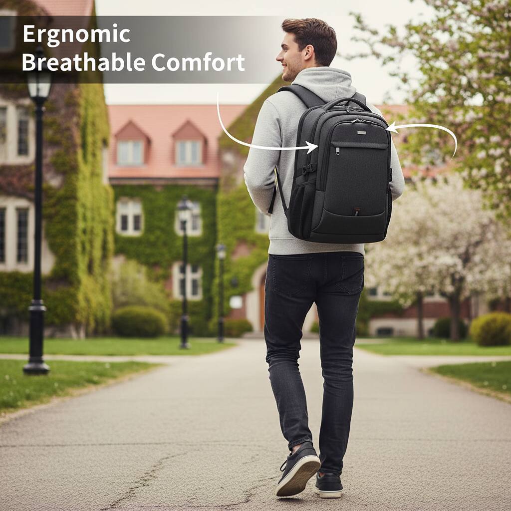 Ergonomic Breathable Comfort