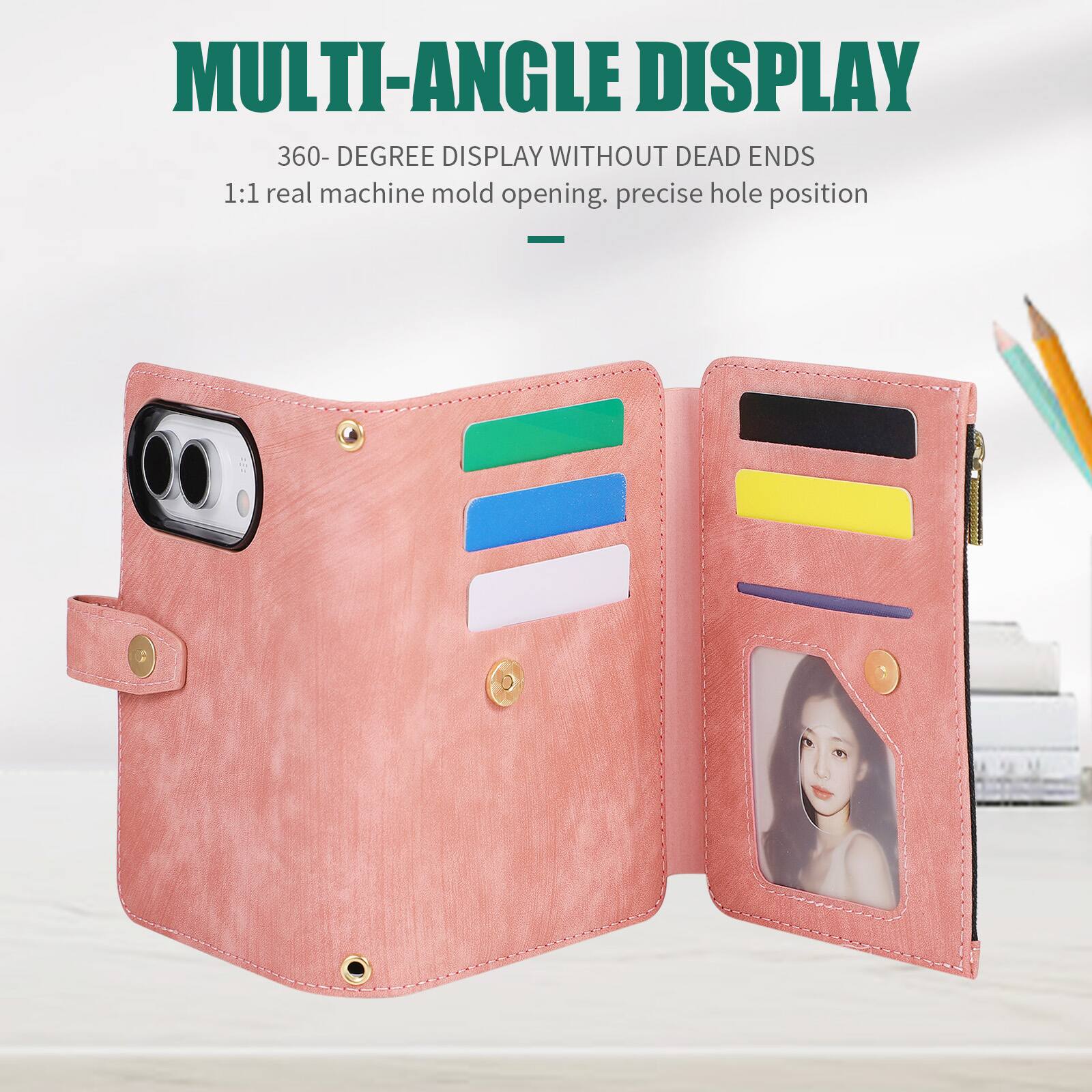 MULTI-ANGLE DISPLAY  
360-DEGREE DISPLAY WITHOUT DEAD ENDS  
1:1 real machine mold opening. precise hole position
