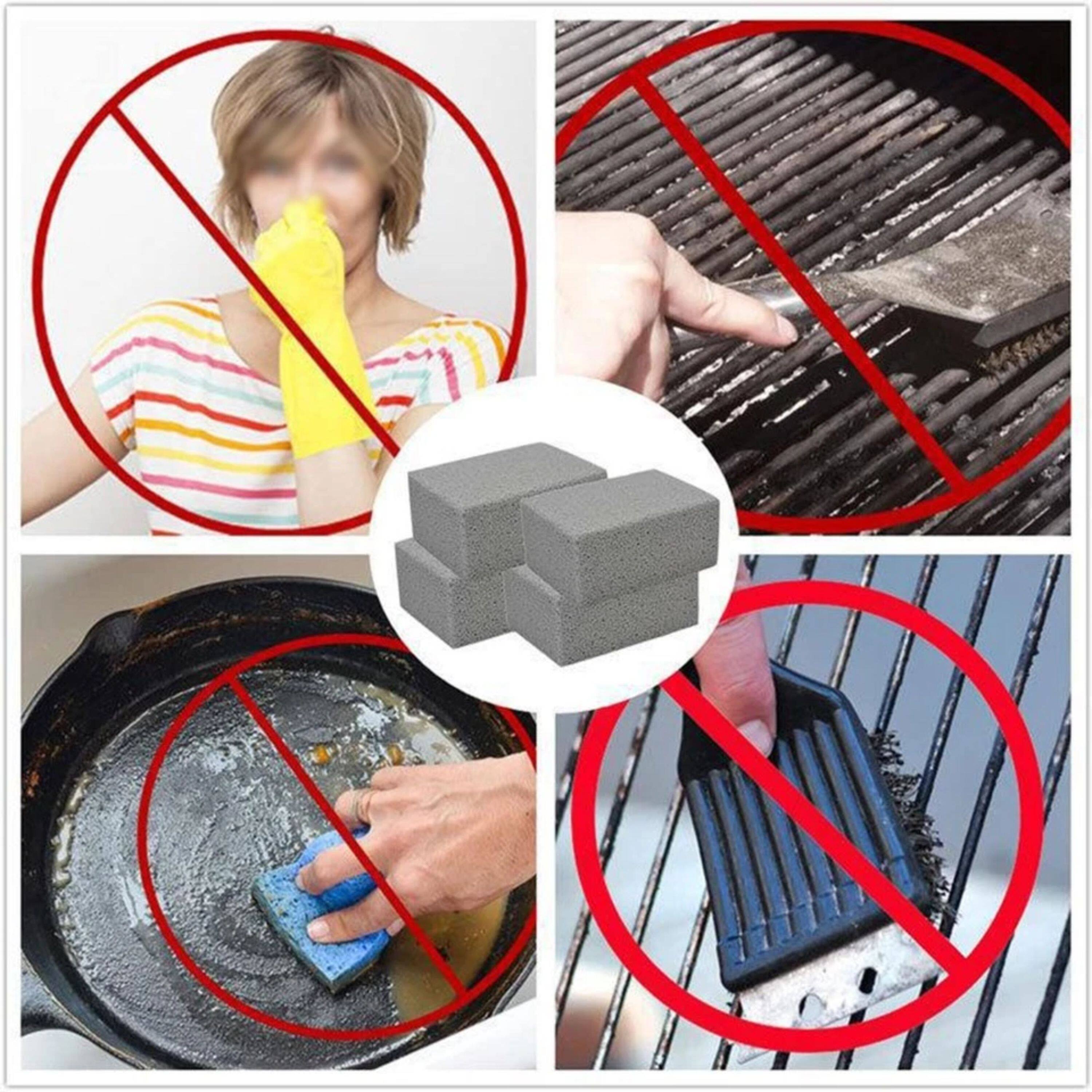 Alt View 2. Kitcheniva - Heavy Duty Grill Cleaning Brick 4 Pcs.