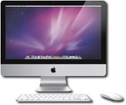 Front Standard. Apple® - iMac® / Intel® Core™2 Duo Processor / 21.5" Display / 4GB Memory / 500GB Hard Drive.