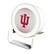 Front. Keyscaper - Indiana Hoosiers Linen Print Nightlight Charger & Bluetooth Speaker - White.