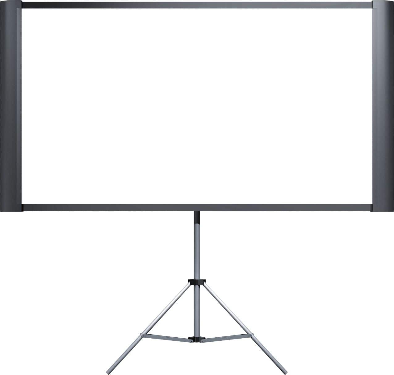 Alt View 12. Epson - Duet 80" Portable Projector Screen - Black.