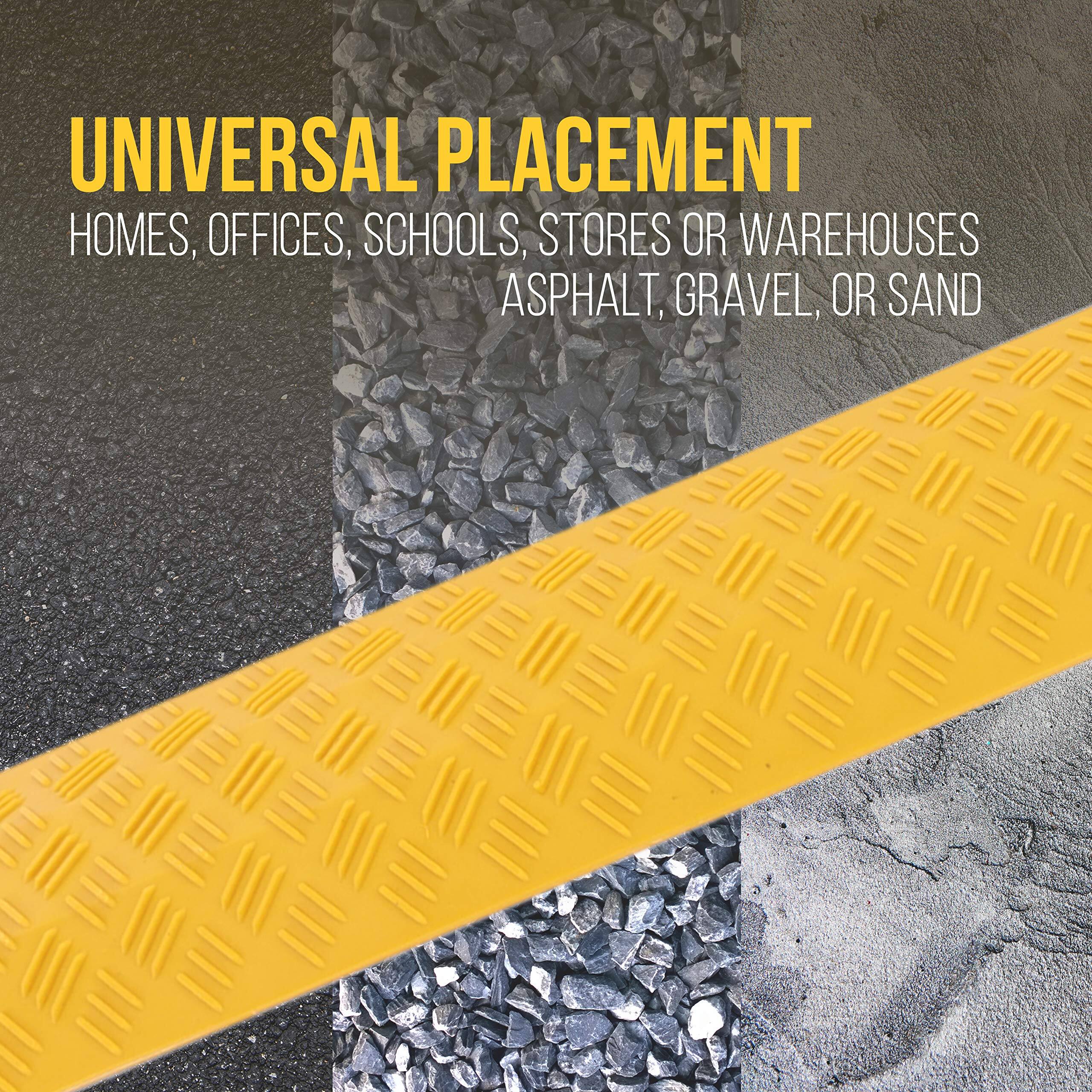 UNIVERSAL PLACEMENT  
HOMES, OFFICES, SCHOOLS, STORES OR WAREHOUSES  
ASPHALT, GRAVEL, OR SAND