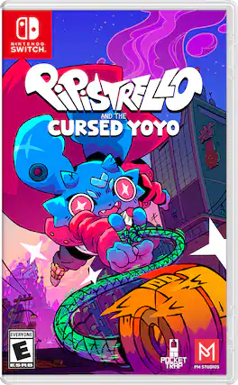 "Riplingo and the Cursed Yoyo" is a video game for the Nintendo Switch. It is rated E for Everyone by the ESRB. The game is developed by Pocket Mii Studios. - E (Everyone)