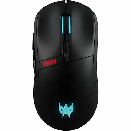Front. Predator - Cestus 350 PMR910 Wireless Optical Gaming Mouse - Black.