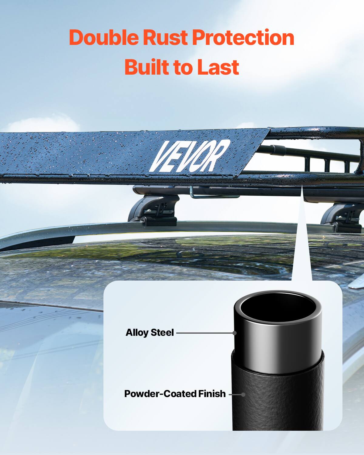 Double Rust Protection Built to Last
VEVOR
Alloy Steel
Powder-Coated Finish