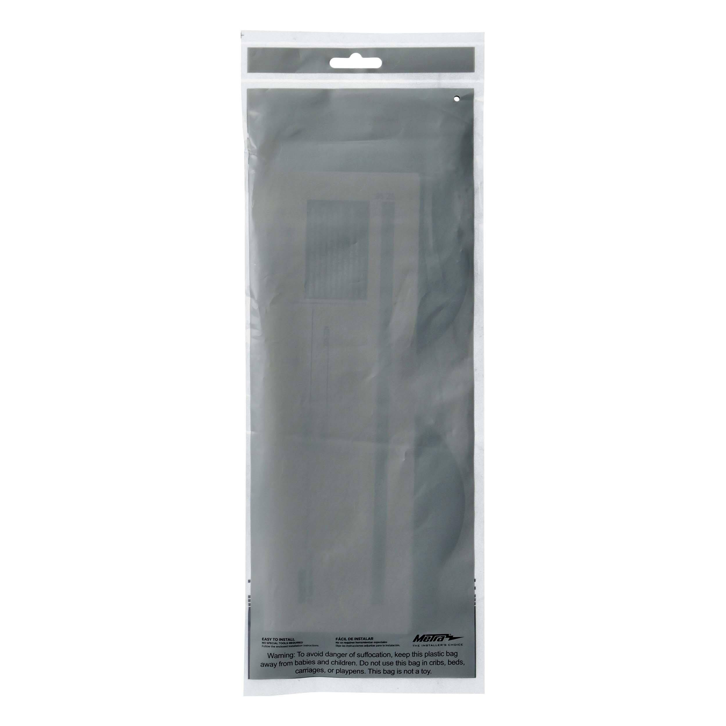 A -+  
CE Maira  
Warning: To avoid danger of suffocation, keep this plastic bag away from babies and children. Do not use this bag in cribs, beds, carriages, or playpens. This bag is not a toy.