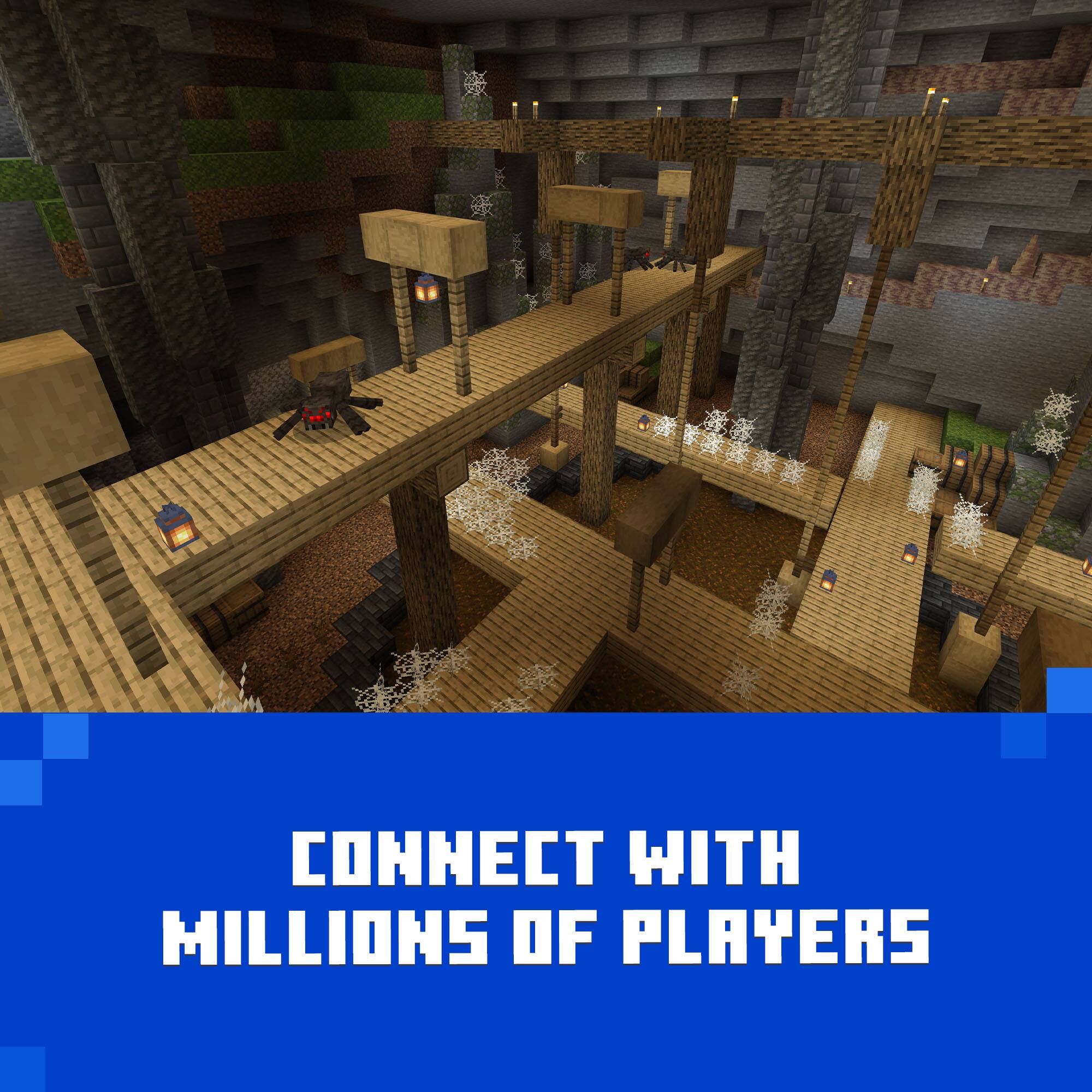 Connect with millions of players.